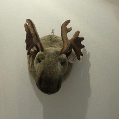 Retired Gund Wild & Woolly Collection Moose Head - New with Tags