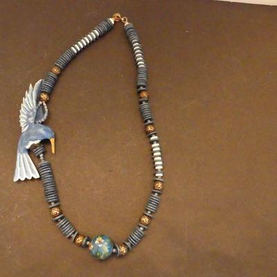 Vintage Hummingbird Necklace