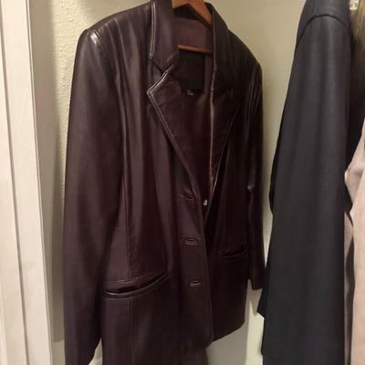 Leather jacket
