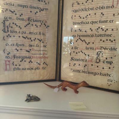 16th century Spanish manuscript from monastery