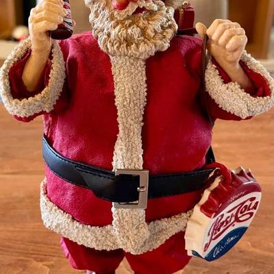 1989 Clothique By Possible Dreams Limited Pepsi Themed Santa Clause 