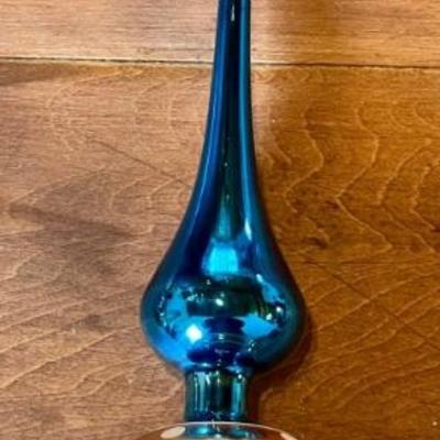 10" Mercury Glass Holiday Tree Topper