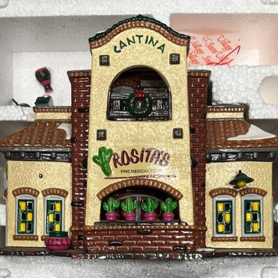 Department 56 The Original Snow Village Rosita's Cantina In Box