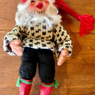 Vintage Arne Hasle Norwegian Norge Christmas Nisse Doll