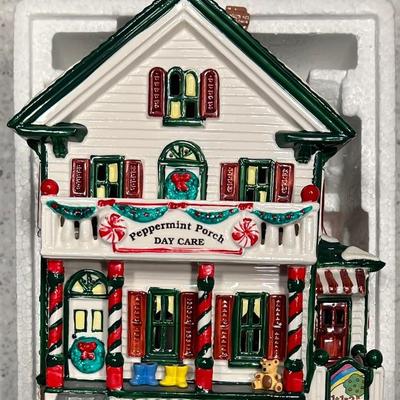 Department 56 The Original Snow Village Peppermint Porch Daycare In Box
