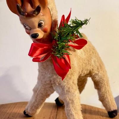 1959 Columbia Rubber Face Reindeer 