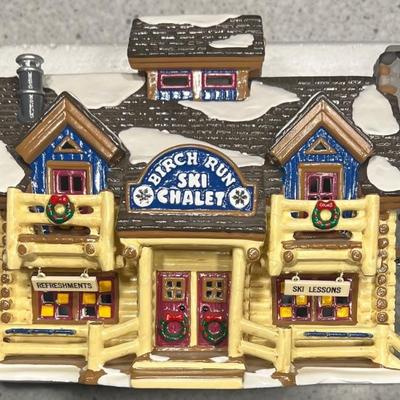 Department 56 The Original Snow Village Birch Run Ski Chalet In Box