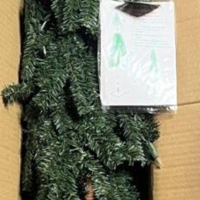 4 Foot Pre-lit Alpine Christmas Tree With Box