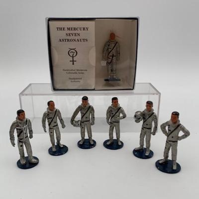 Maranatha Mercury Astronaut Miniatures - Complete Set of 7