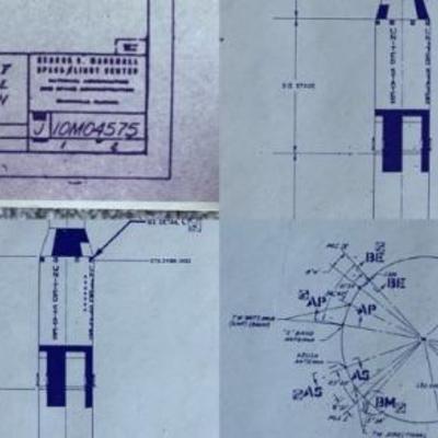 Saturn 5 Rocket Blueprints
