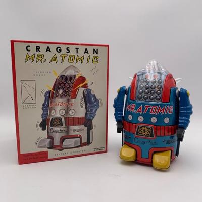 Cragstan Mr. Atomic Robot -1993 Osaka Tin Toy Institute – Mint