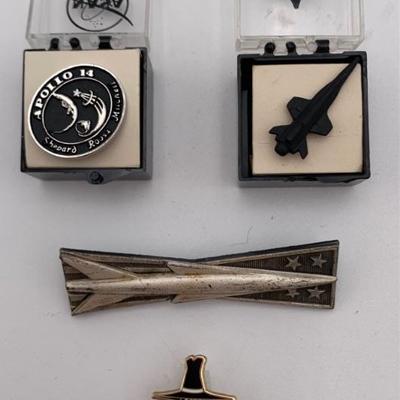 US Space/Military Lapel Pins