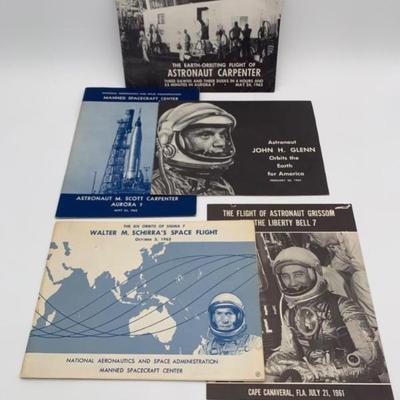 Sale Photo Thumbnail #62: NASA Vintage Astronaut Ephemera Bundle