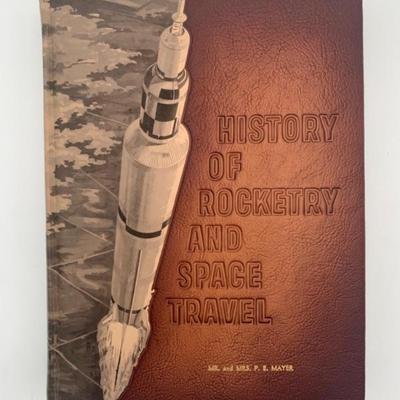 HISTORY OF ROCKETRY- Wehrner von Braun - Leatherbound