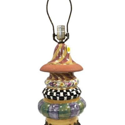 MACKENZIE-CHILDS LIGHTHOUSE LAMP II