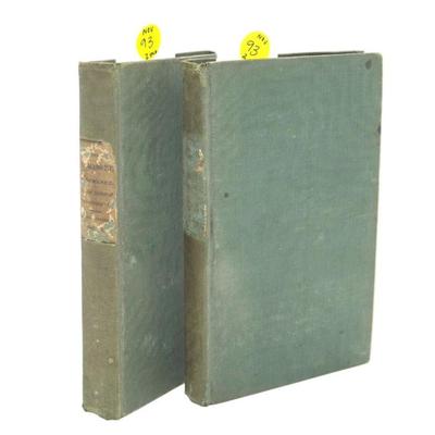 RARE ANTIQUE FIRST EDITIONS THE YEMASSEE COMPLETE TWO VOLUME SET BY WILLIAM GILMORE SIMMS