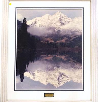 VINTAGE MISTY BELLS ASPEN 1987 FRAMED
