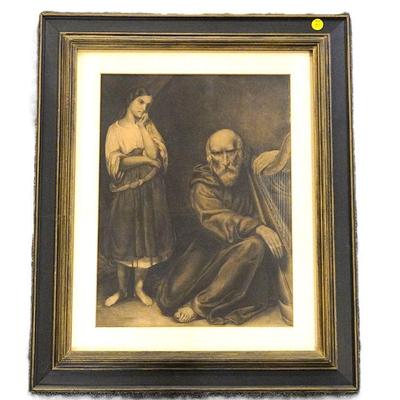 ANTIQUE GRAPHITE ORIGINAL - CONTINENTAL SCHOOL