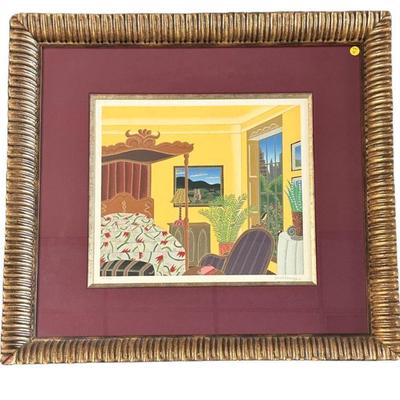 WASHINGTON SQUARE BEDROOM LTD ED HC SERIGRAPH THOMAS MCKNIGHT