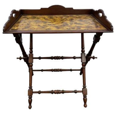 VINTAGE MAITLAND SMITH TRAY TABLE / BAR