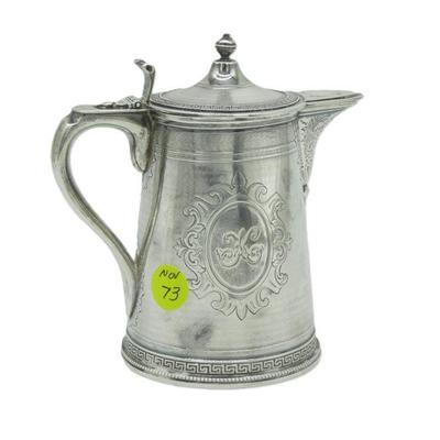 TIFFANY & CO ENGLISH STERLING SYRUP JUG