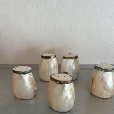 Mother of Pearl Salt & Pepper Shaker