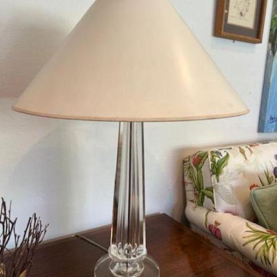 Murano desk lamp, vintage