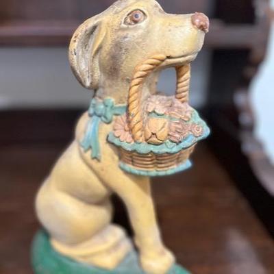 Cast Iron Poppy Dog