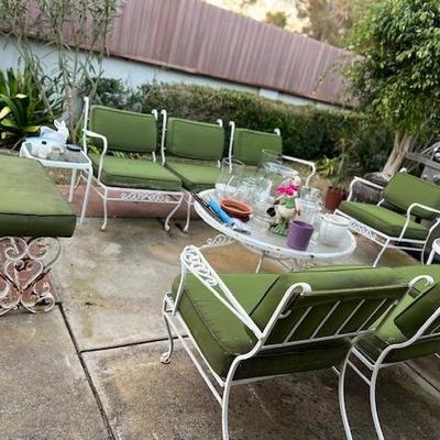 Vintage patio set