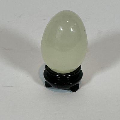 Green Stone Egg - Quartz