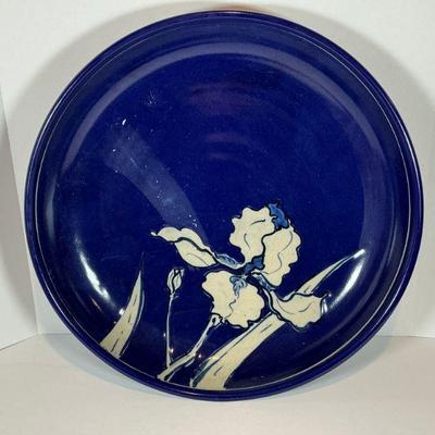 Lg Japanese Ceramic Plate - 18"