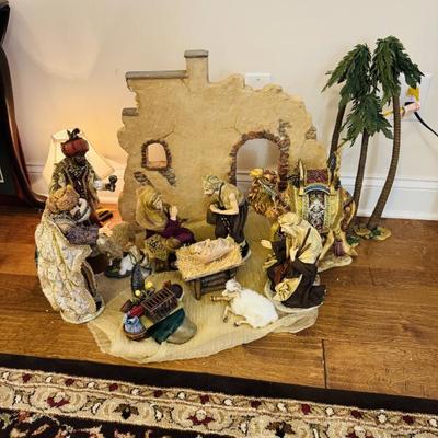 LARGE NATIVITY SCENE