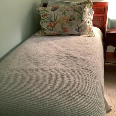 $150 twin with mattress 41” headboard 