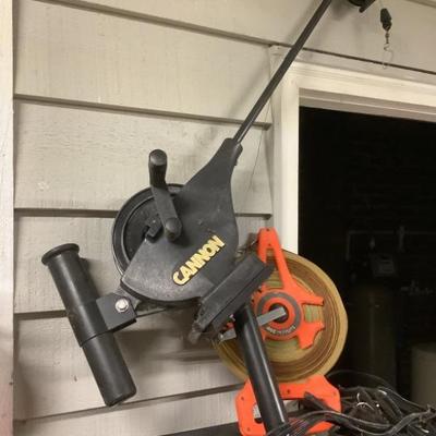 SOLD-$99 Cannon outrigger, manual 