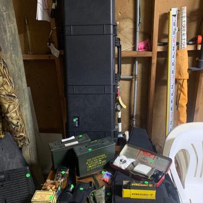 Ammo, $149 Pelican 1750 gun case