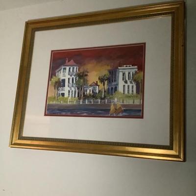 $125 watercolor by Victoria Platt Ellis 19"H 23"W