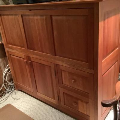 $99 cabinet/desk 50"H 60"L 23"depth