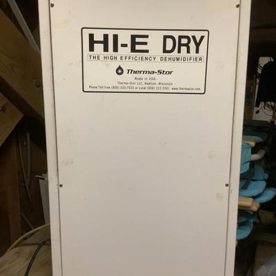 $125 Hi-E Dry 100 dehumidifier 