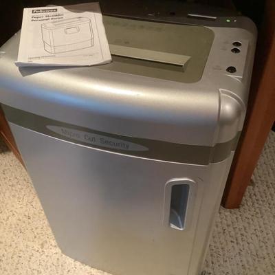 large paper shredder