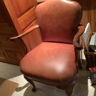 Sale Photo Thumbnail #81: $150 leather arm chair 