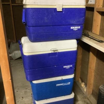 Many coolers