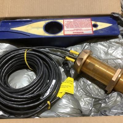 $299 Thru-Hull, Long-stem, Depth Transducer