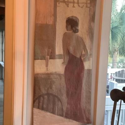 fabric wall art