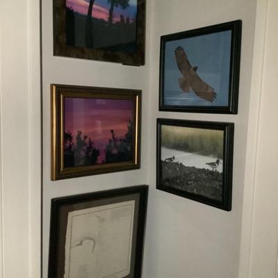 Lots of photography throughout the house