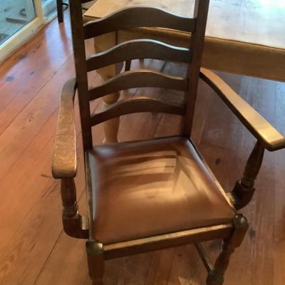 $249 set of 6 chairs, 2 are armchairs 
