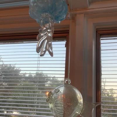 Sale Photo Thumbnail #155: glass hanging decor