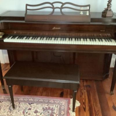 $495 Acrosonic by Baldwin piano & bench 