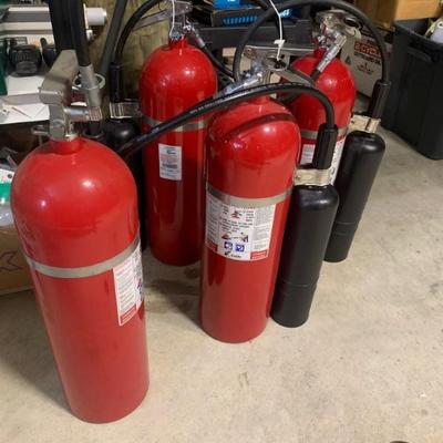 Sale Photo Thumbnail #402: $99 eachLarge fire extinguisher s