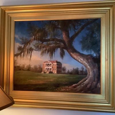 $325 Drayton Hall painting 27"H 32"W 