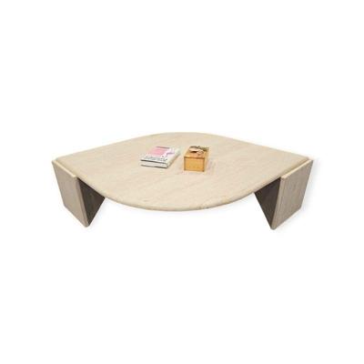 Contemporary marble coffee table